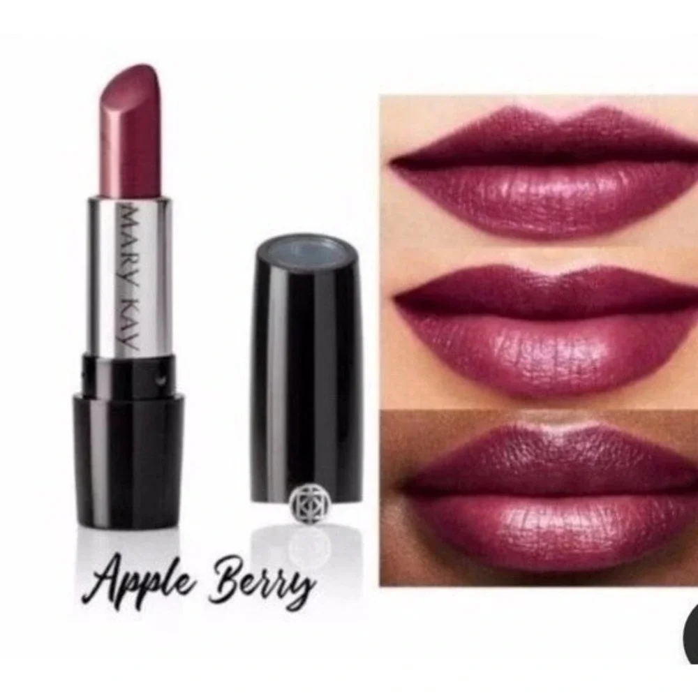 Mary Kay Creme Lipstick in Apple Berry 014328 Discontinued .13 Oz NEW IN BOX - Picture 7 of 7